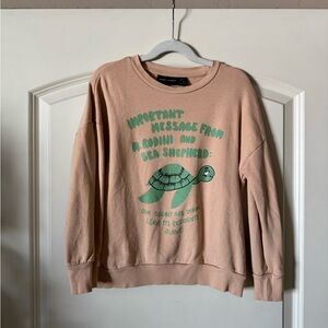 Mini Rodini x Sea Shepherd Turtle Sweatshirt 8-9